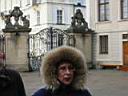 Mom in Prague Castle first courtyard.jpg